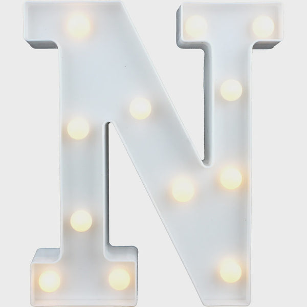 LED LETTER LIGHT N